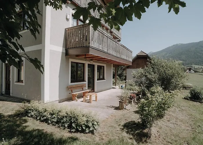 Stoeckelwohnung, Ferien Im Gruenen شقة *