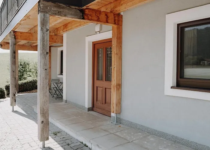 Stoeckelwohnung, Ferien Im Gruenen شقة *